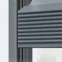 Premium gutter (hides slats)