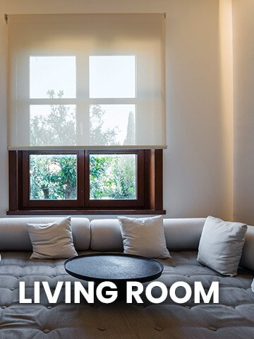 living room blinds