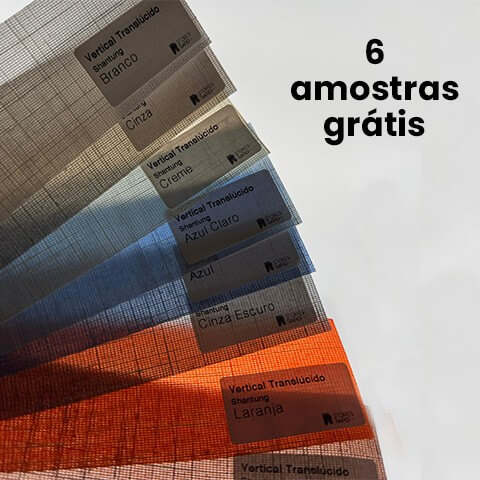 estores pedido de amostras gratis