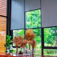 Clean Decor Blackout Roller Blind