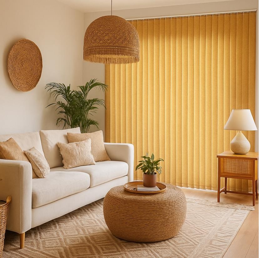 Vintage Vertical Blind