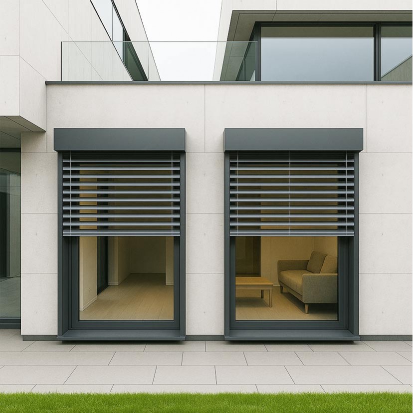 Persiana Exterior - Brisa Solar C-80 (con tapa)