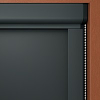 100% Blackout White Back Blind