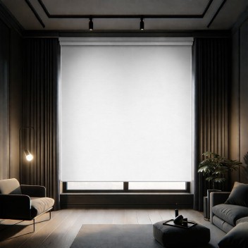 Blackout White Back Blind - <b>Express</b>